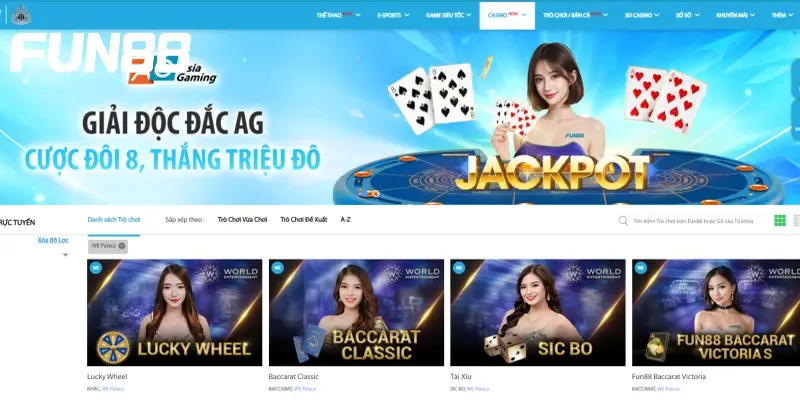 Những lưu ý khi tham gia chơi bài tại Casino Fun88 cần nắm